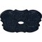 Ekena Millwork Flower Ceiling Medallion (Fits Canopies up to 6 1/4"), 29"OD x 3 5/8"ID x 1 3/8"P, Midnight Dream CM29FWMDF - alternate 3